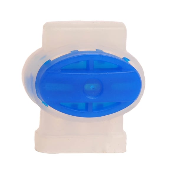 Insulation-Displacement Wire Connector, 14 AWG Max, Blue, 100 PK